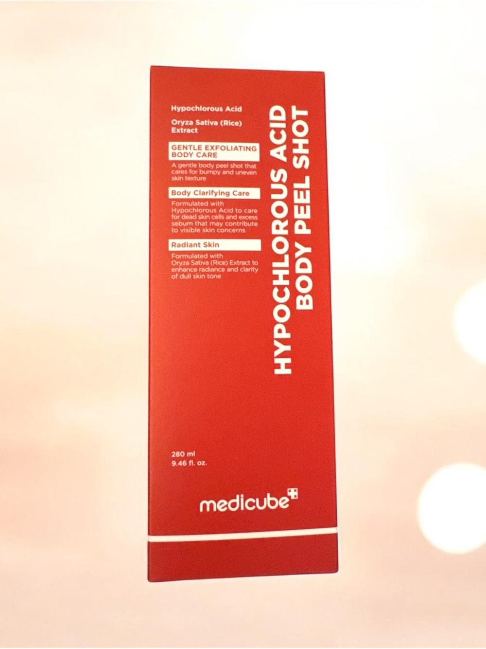 Medicube Hypochlorous Acid Body Peel Shot - Red